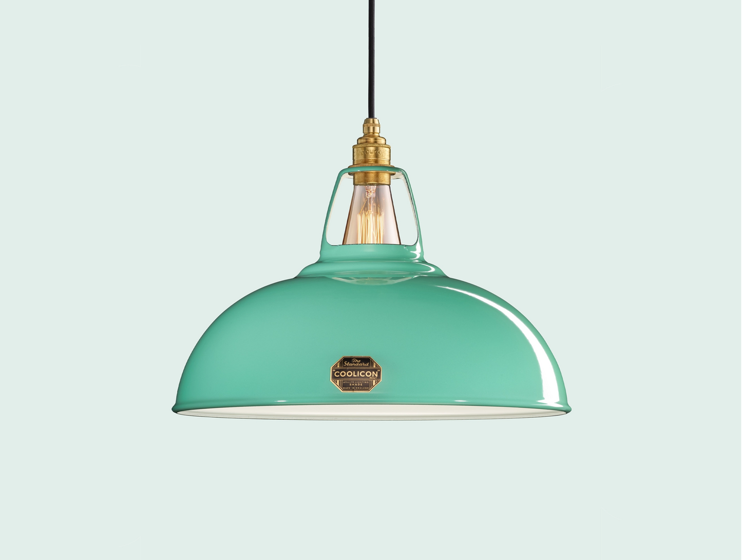 Fresh Teal Lampshade