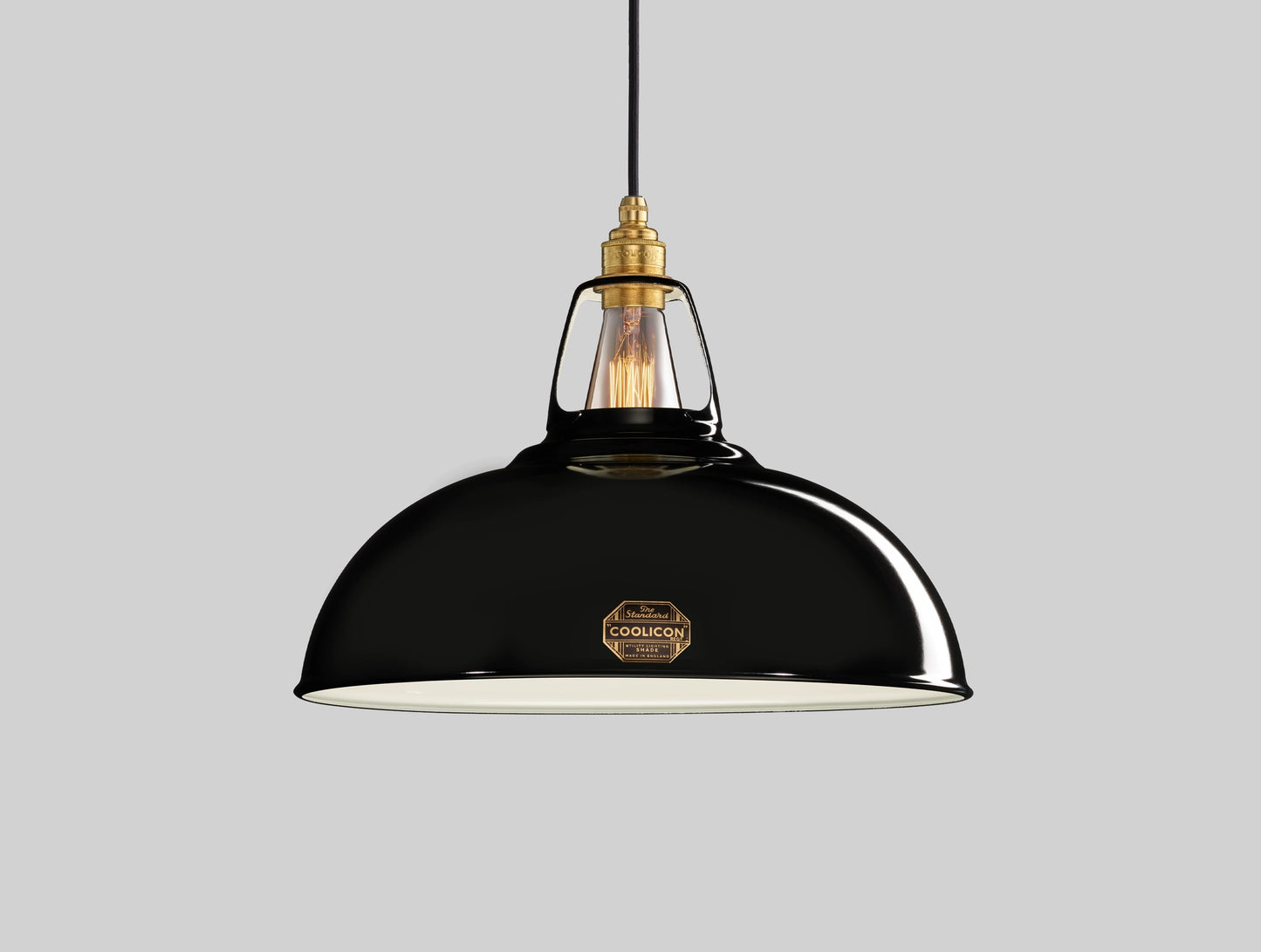 Jet Black Lampshade
