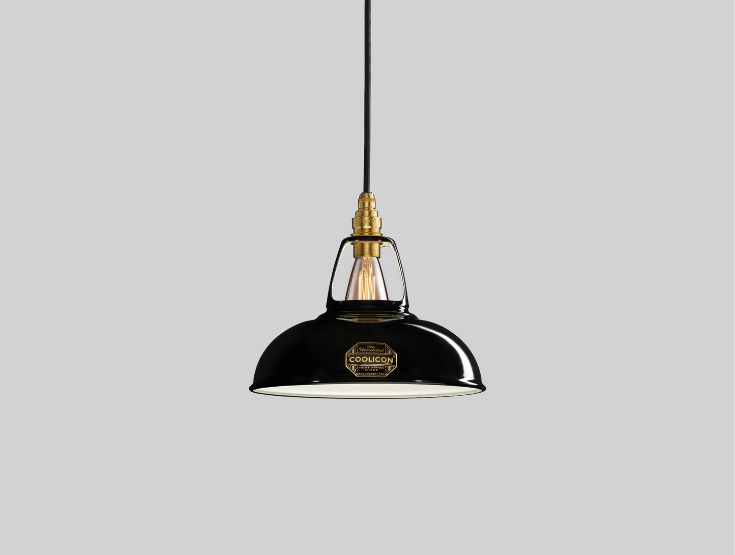 Jet Black Lampshade