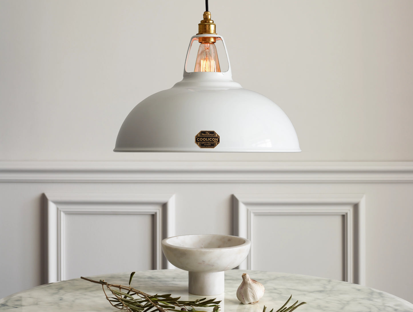 Original White Lampshade - Large Size