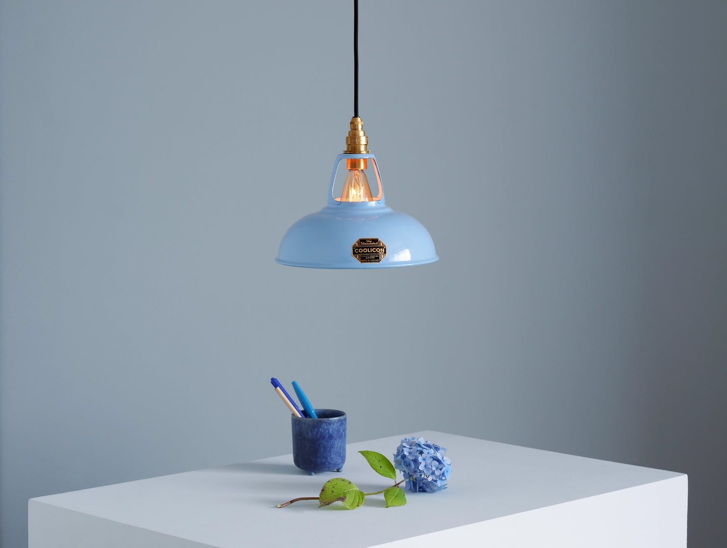 Abat-jour Sky Blue bleu ciel