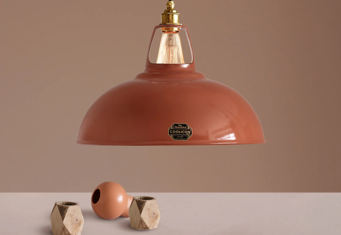 Terracotta Lampshade