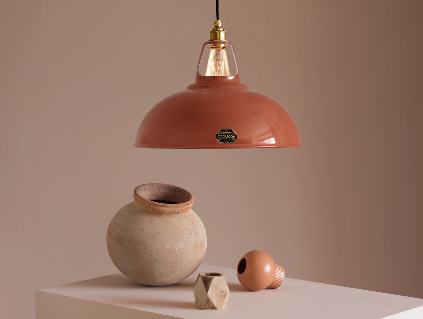 Terracotta Lampshade
