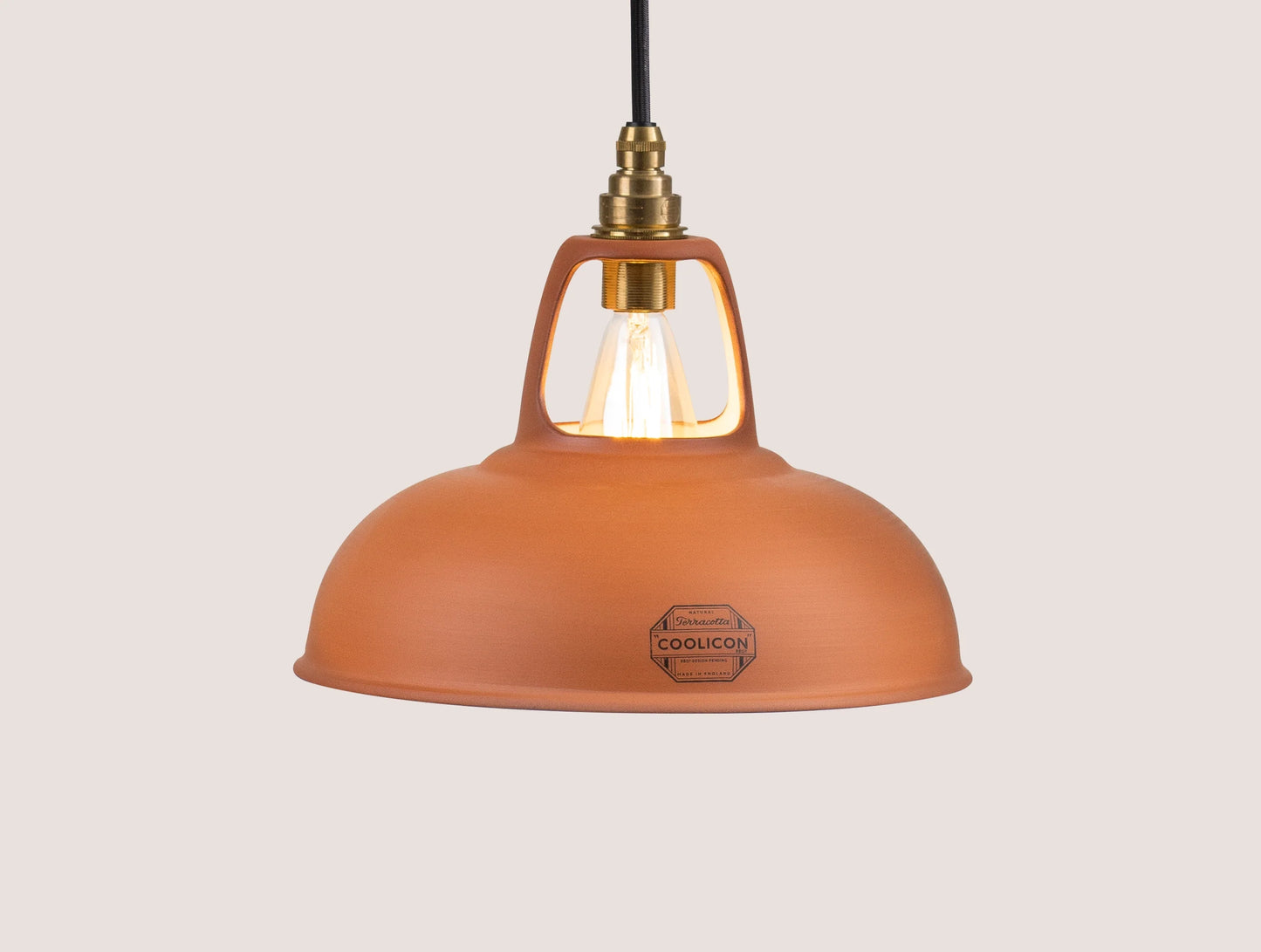 Natural Terracotta Lampshade