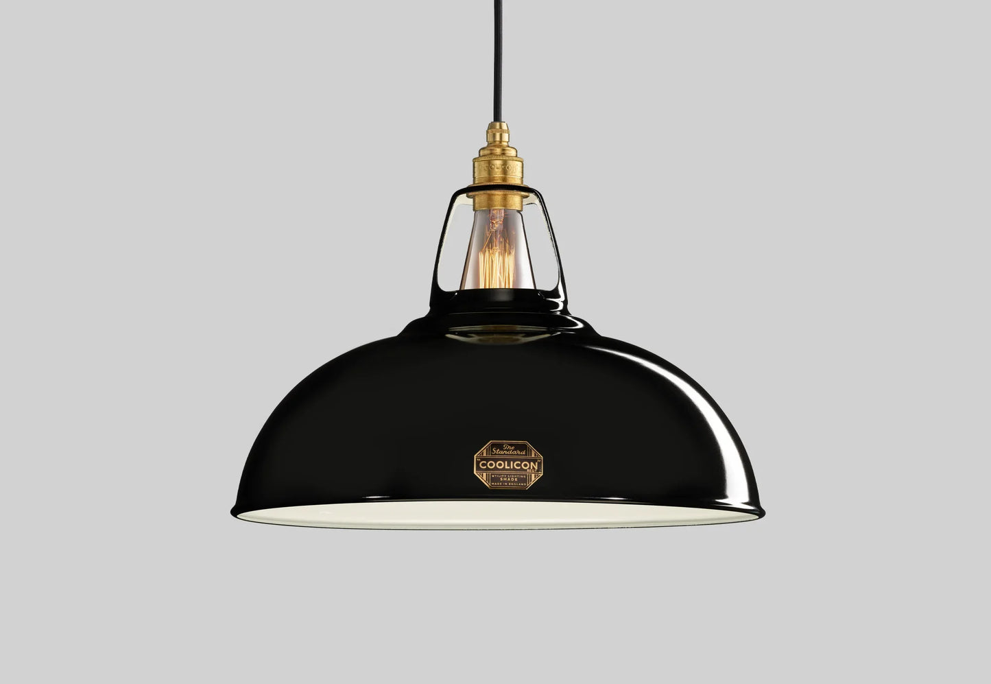 Jet Black Lampshade