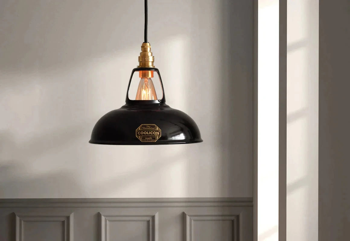 Jet Black Lampshade
