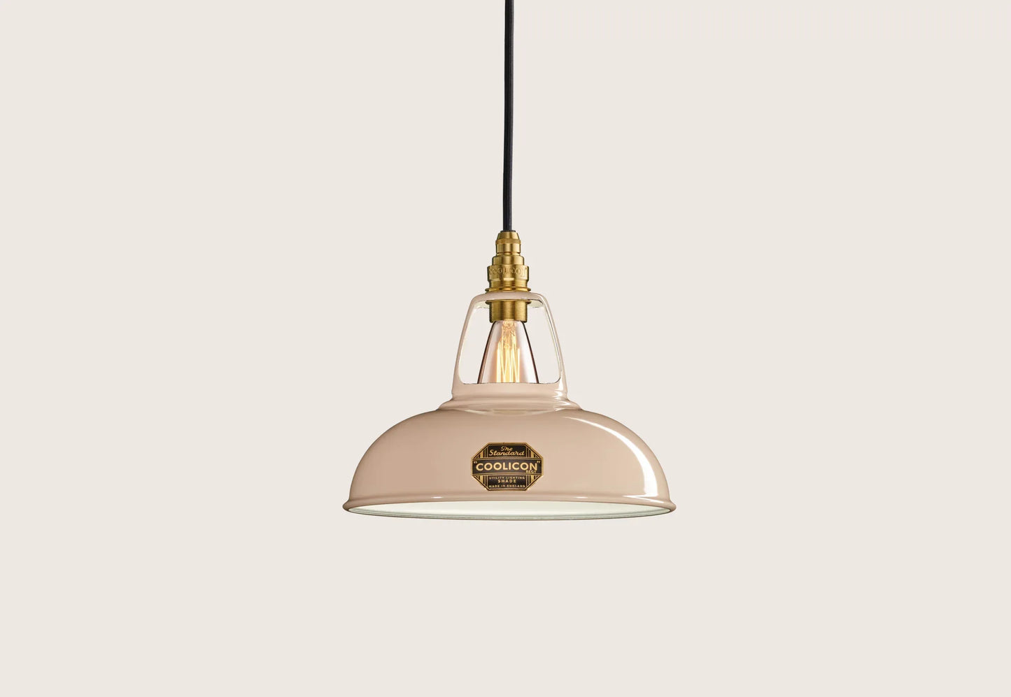 Latte Brown Lampshade