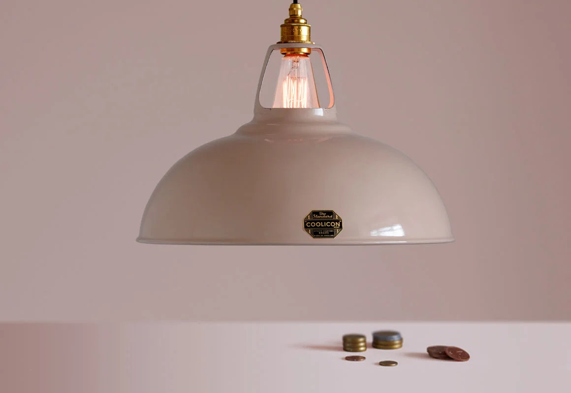 Latte Brown Lampshade