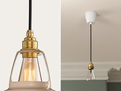 Latte Brown Lampshade