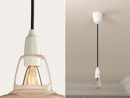 Latte Brown Lampshade