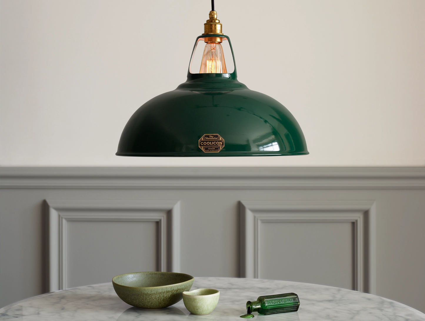 Original Green Lampshade