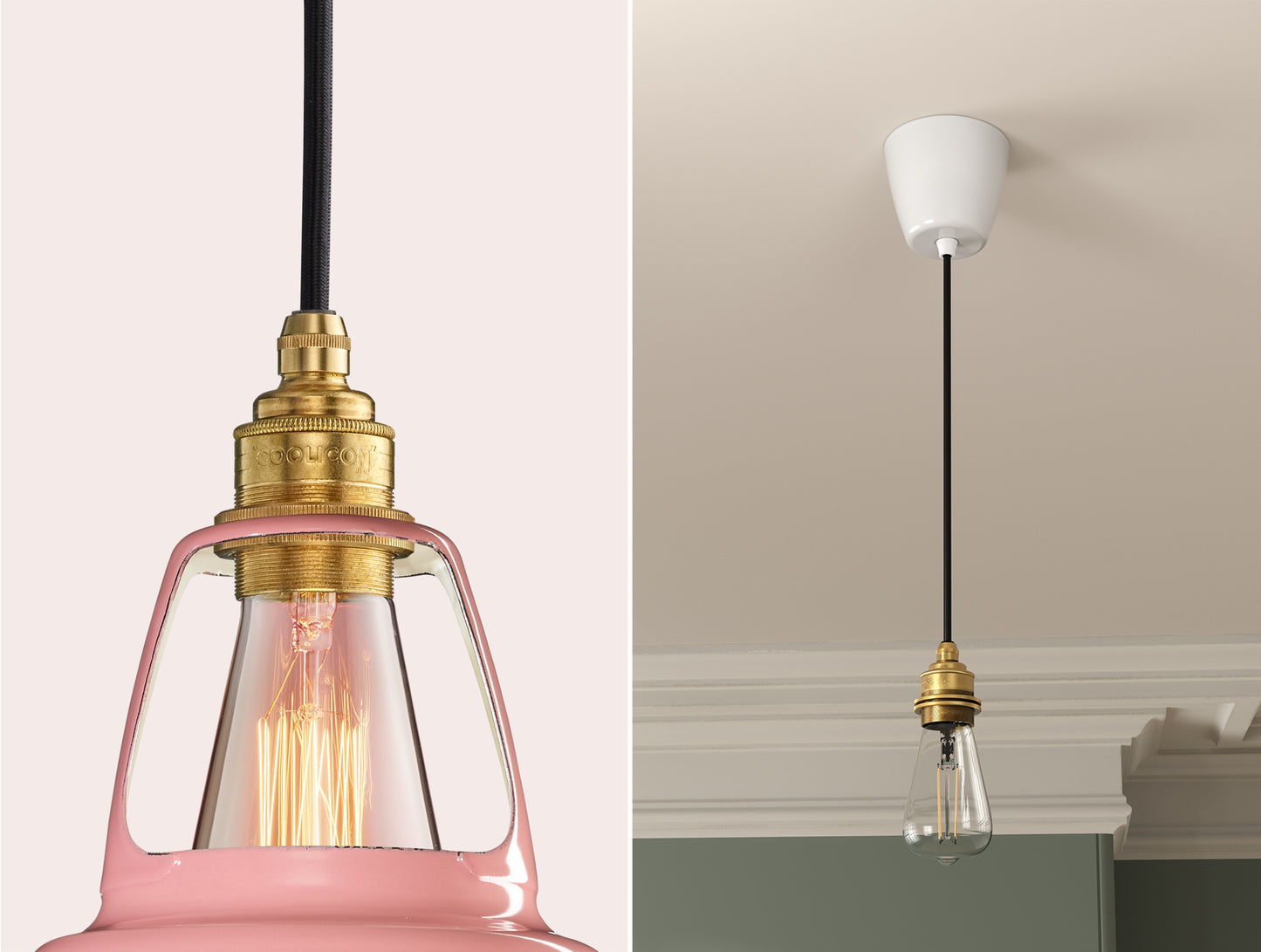 Powder Pink Lampshade