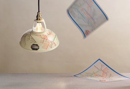 Underground Map Lampshade