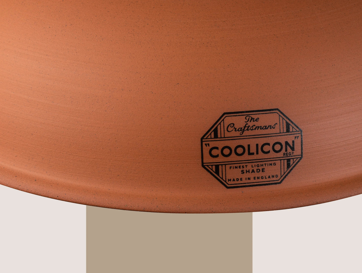 Natural Terracotta Lampshade