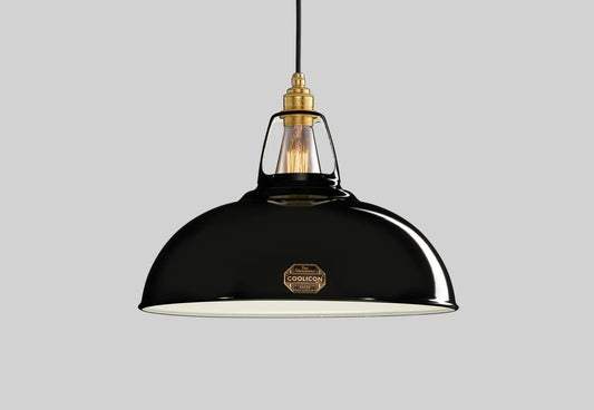 Jet Black Lampshade