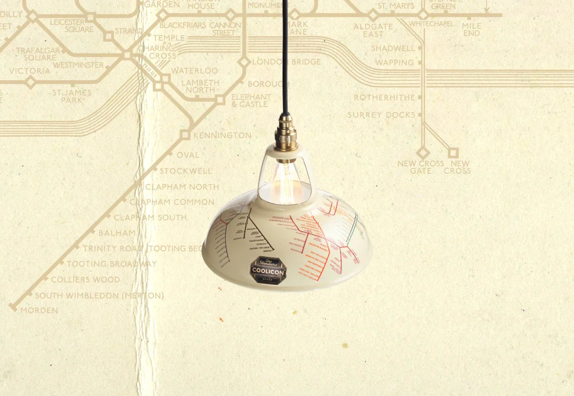 Underground Map Lampshade